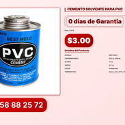 CEMENTO SOLVENTE PARA PVC VPT#-0121 - Img 56826109
