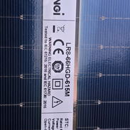 Panel Solar LONGI de 615 watts, Bifacial. Monocristalino/ Hndez. - Img 57780238
