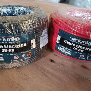 Cable eléctricos de Cobre,4,6 y 10 mm²,venta de 5 en 5 metros, oferta para compra x rollo,whatsapp 54420396 - Img 119761773