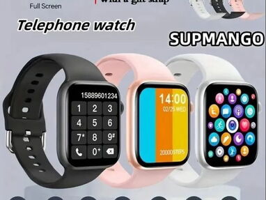 Relojes ⌚✨ inteligentes (Smart Watch) ⌚✨ ✅️Modelo T900 Pro Max L serie 9 son de este año colores 🌈 negros ⚫ - Img 65379692