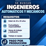 Se buscan ingenieros automáticos y mecánicos - Img 57908761