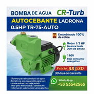 LADRONA 0.5HP TR-75-AUTO. BOMBA DE AGUA AUTOCEBANTE. Factura + Garantía - Img 55550040