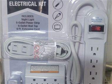 Kit eléctrico 4 en 1 útil para el hogar y negocios NEW sellado en caja Diez de Octubre - Img 52091438