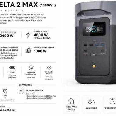 🔋ECOFLOWs y ESTACIONES DE CARGA EXTRAS🔋 - 3/7