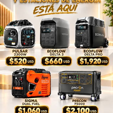 De todo en Ecoflow y Plantas eléctricas - 2/2
