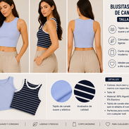 Blusa de mujer talla M cada una en 6 USD - Img 55860190