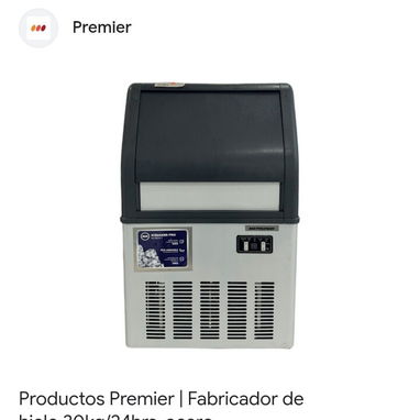 Máquina de hacer hielo 🧊 de 30 kg Marca Premier - Img 124439442