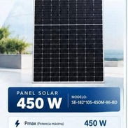 Panel Solar Bifacial 450 W - Img 58166350