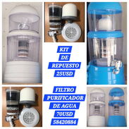 Filtros de agua en color blanco y azul - Img 45572808