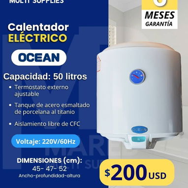 Calentador de agua de gas y eléctrico - 4/4