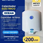 Calentador de agua eléctrico marca OCEAN - Img 57772756