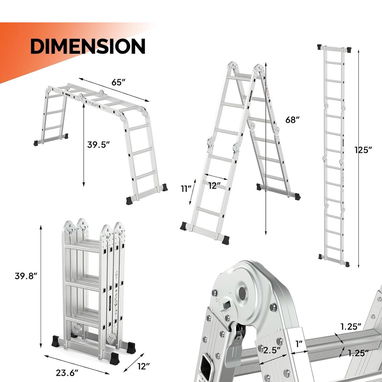 Escalera multiuso new en caja - Img 121978990