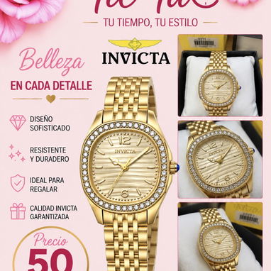 Relojes Invictas de mujer y hombre - 6/20