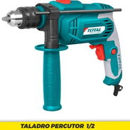Taladro TALADROS. taladro.. percutor "TOTAL" 3000 RPM NUEVO✅ Taladro excelente NEW EN SU CAJA. - Img 45633805