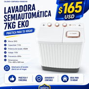 LAVADORA SEMIAUTOMÁTICA 7KG‑EKO - Img 56940248