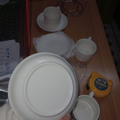 SET DE 4 TAZAS CON ORGANIZADOR VERTICAL, ENTREGA DE FACTURA. VARIEDAD DE ÚTILES DEL HOGAR, ELECTRODOMÉSTICOS, ETC - Img 117932111