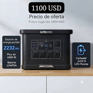 Estación de energía portátil iunke solar - Img 56639230