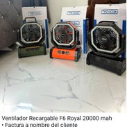 Ventilador F6 recargable - Img 55679659