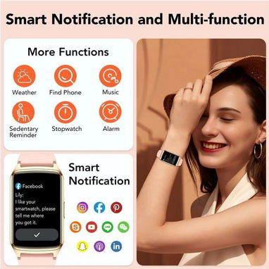 Smartwatch Fitness (Pantalla 1.57” HD) - Img 117399797