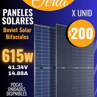 PANELES, SISTEMAS SOLARES, BATERÍAS, ECOFLOW, INVERSORES. CABLES FOTOVOLTAICOS. - 3/9