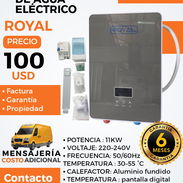 Calentador de agua eléctrico Royal. - Img 57734565
