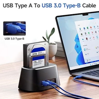 Cable USB 3.0  tipo A a tipo B, 1 metro de largo. - Img 119491934