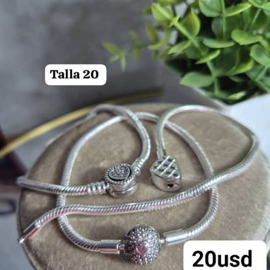 Charms y Pulsos de Plata s925 imitación Pandora - Img 122649341