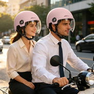 CASCOS CON VISERA SOLAR MEJORAN LA VISIBILIDAD - Img 57902583