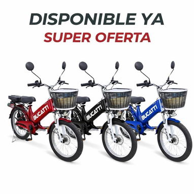 BICICLETA ELÉCTRICA BUCATTI* Nuevas a estrenar por usted. - Img 122602444