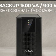 900W NUEVO EN SU CAJA BACKUP UPS 1500 VA 110V 2 BATERÍAS INCLUIDAS DE 12V 9AH - Img 57398455