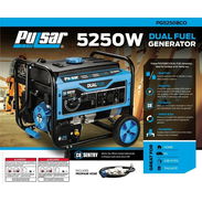 Generador eléctrico DUAL FUEL Pulsar 5250W - Img 55476817
