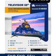 ✨️Televisor de 55" SMAR TV Híbrido EKO ✨️ - Img 57473641