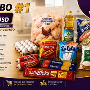 Combos de comida de 50 a 120 usd mensjaeria para toda la habana - Img 56381664