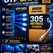 CABLE DE RED UTP CAT 6 – MÁXIMA VELOCIDAD Y ESTABILIDAD - Img 55845571