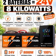KIT 4KW INVERSOR+8KW EN BATERÍAS - Img 57493494