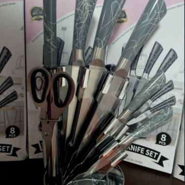 Juego de cuchillos, cubiertos, cucharones, cucharas, tenedores y utensilios de cocina, varios modelos - 7/10