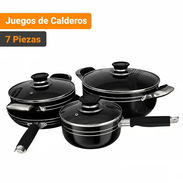 JUEGO DE CALDEROS 7PIEZAS 56USD - Img 58254901