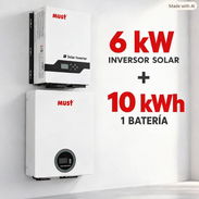 Rebaja :Combo Must de 6kw inversor + 10 kwh bateria - Img 58091975