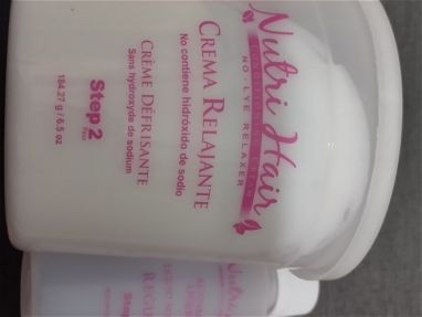Se vende crema desrrizadora nutritiva para cabellos finos y maltratados con vit E,aceite de aguacate y argán.53812367 - Img main-image