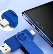 Memoria flash metalicas de 500 gb USB 3.0 nueva en caja, tambien se puede conctar al Movil con puerto tipo C - Img 48830554