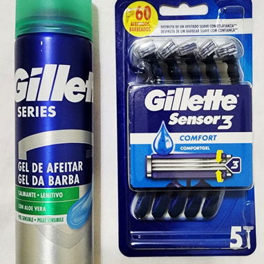 Afeitandose con Gillete Combo - Img 122103049