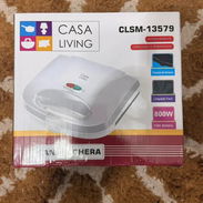 Sandwichera Casa Living 800W | Placas Antiadherentes | Capacidad 2 Rebanadas. - Img 54435683