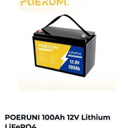 Batería LiFePO4 POERUNI 12.8V 100Ah - Img 56915576