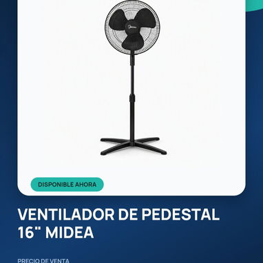 Ventilador Ciclón de pedestal y de pared (3 modelos) y ventilador estándar - 4/4