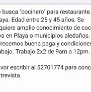 Se busca cocinero con experiencia - Img 49403443