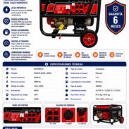📱Wa.me/+5358296067 🔌 PLANTA ELÉCTRICA MAXMECH – 8300W 💰 PRECIO: $1000 USD ✅ GARANTÍA: 6 MESES - Img 56682961