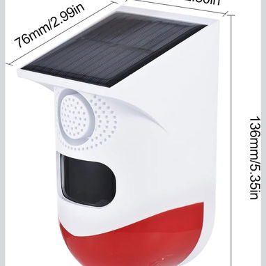 Alarmas para exteriores e interiores especiales para proteger los paneles solares. Telf 58059698 - 3/4