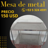 9 SE VENDE MESA DE METAL - Img 45355703