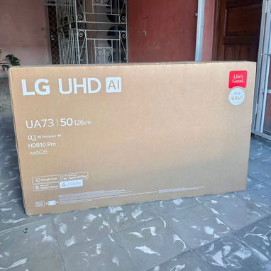 SMART TV 50 pulgadas LG UA73 AI UHD 4K 2025 serie A7 precio $540 USD Mensajería Incluida Factura Garantía - 4/4