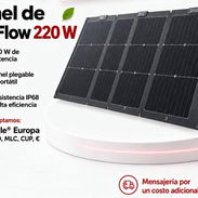 Panel solar plegable de 220 watts para ecoflow - Img 58417668